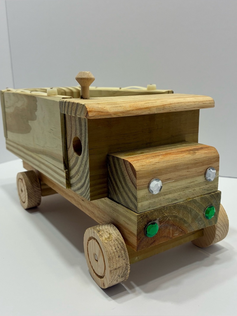Wooden Toy Truck - Natural Wood Kids Toy
